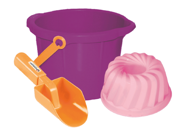 spielstabil - kleines Sand-Set sunsetpop 3-tlg.